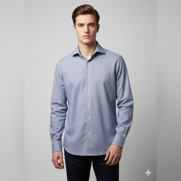 Michael Kors Other - Men's Michael Kors Slim Fit Stretch Dress Shirt Large -  16 1/2 And 34/35 EUC